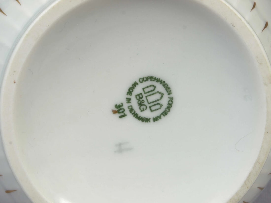 Bing Grondahl B&G Denmark Seagull Seahorse Finial Handle Coffee Pot Teapot - 6