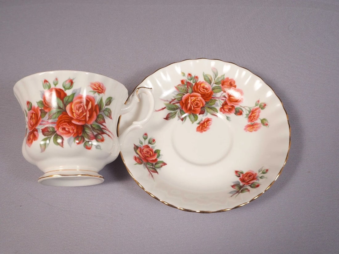 Royal Albert Centennial Rose Coffee Tea Cup Saucer Teapot Sugar Bowl Creamer - 8