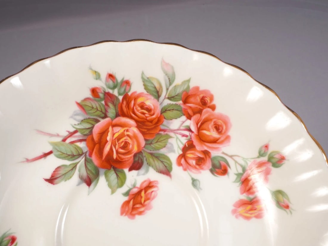 Royal Albert Centennial Rose Coffee Tea Cup Saucer Teapot Sugar Bowl Creamer - 9