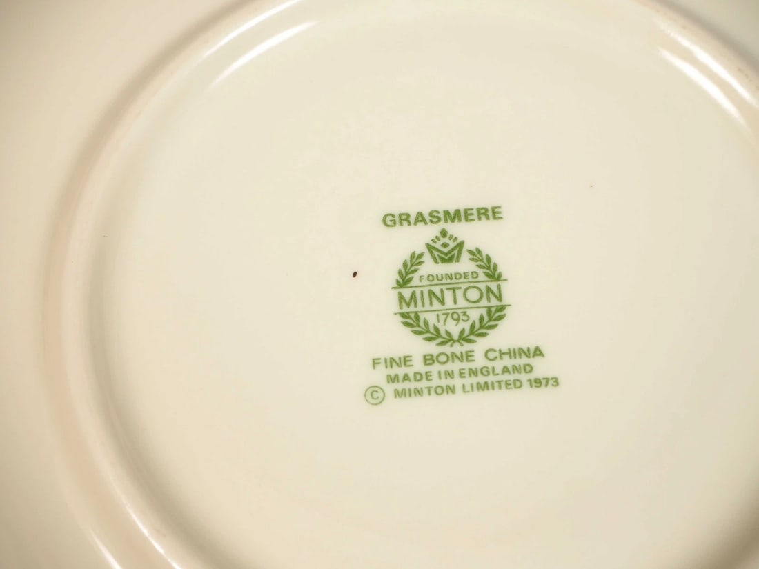 Minton Grasmere Coffee Tea Cup Saucer set EXCELLENT England - 4