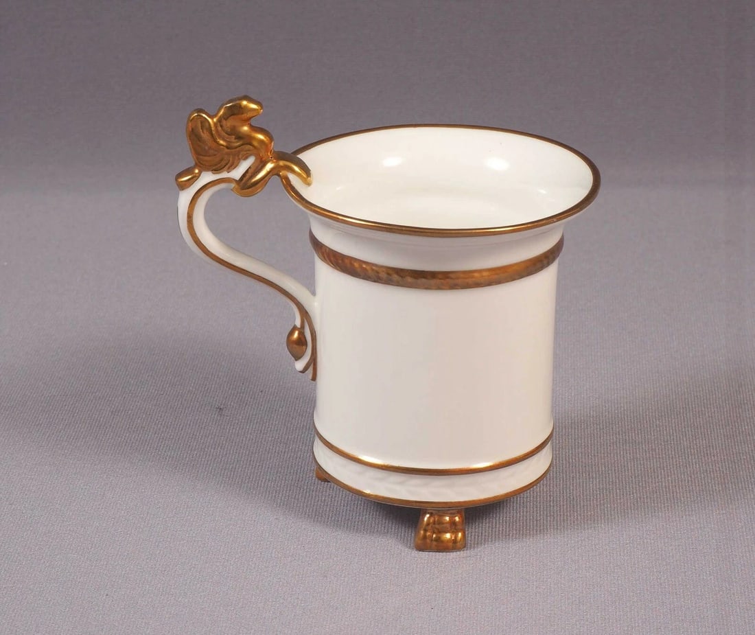 HAMMERSLEY SUPER RARE Gryphon Cup ONLY Coffee Espresso Gold England - 2