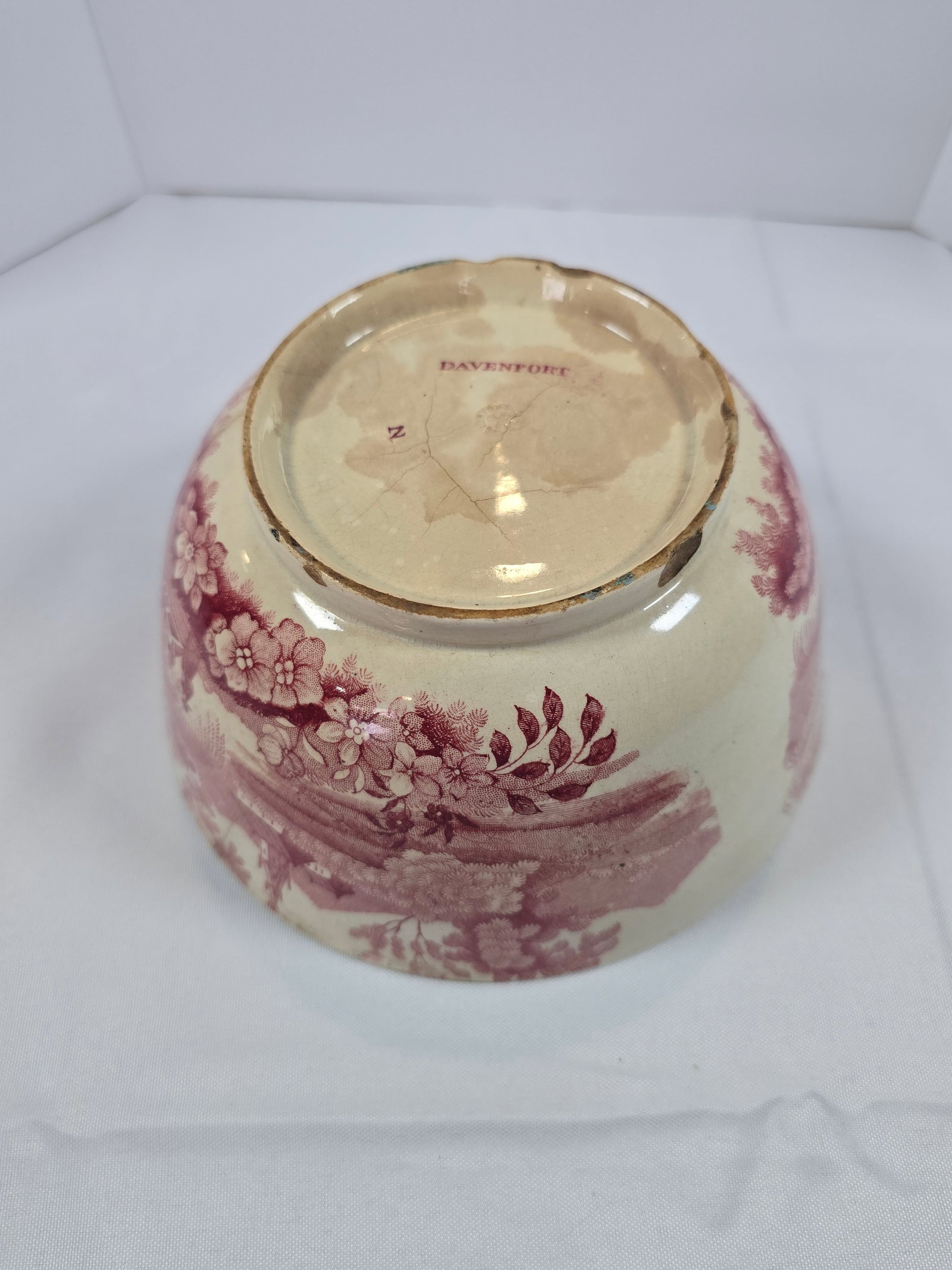 Davenport Imari Palette Transferware Bowl, Early 19th Century - 3