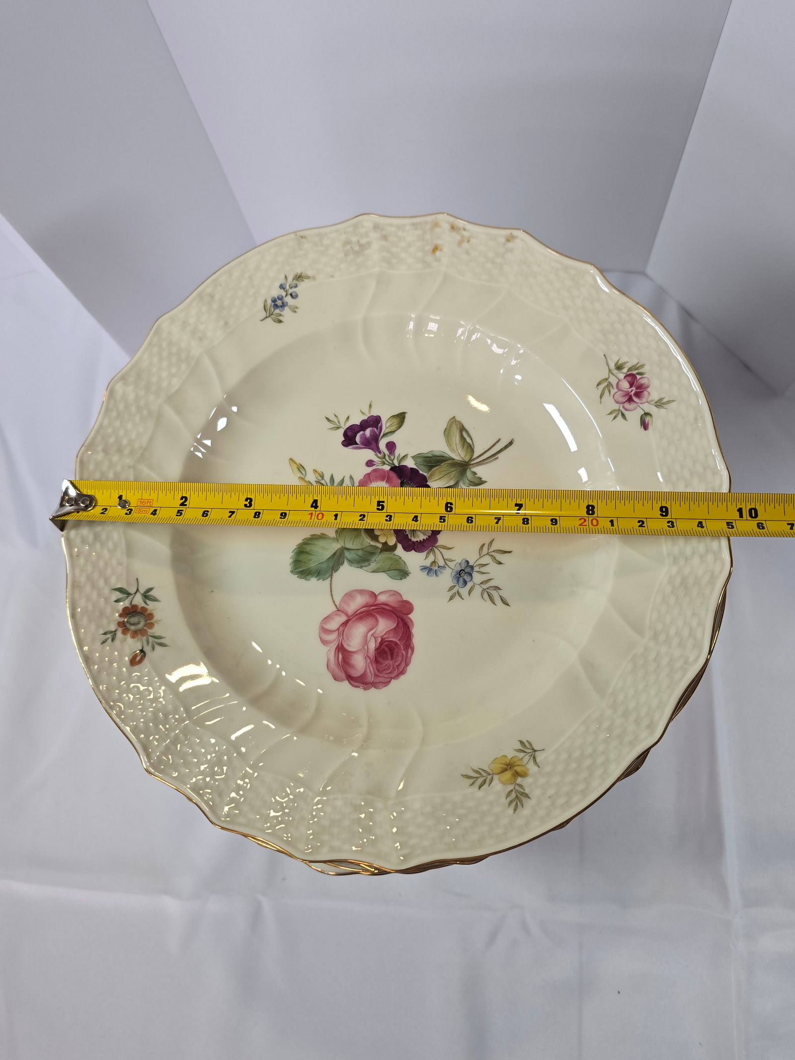 Set of 17 Royal Copenhagen "Flora Danica" Luncheon Plates - 7