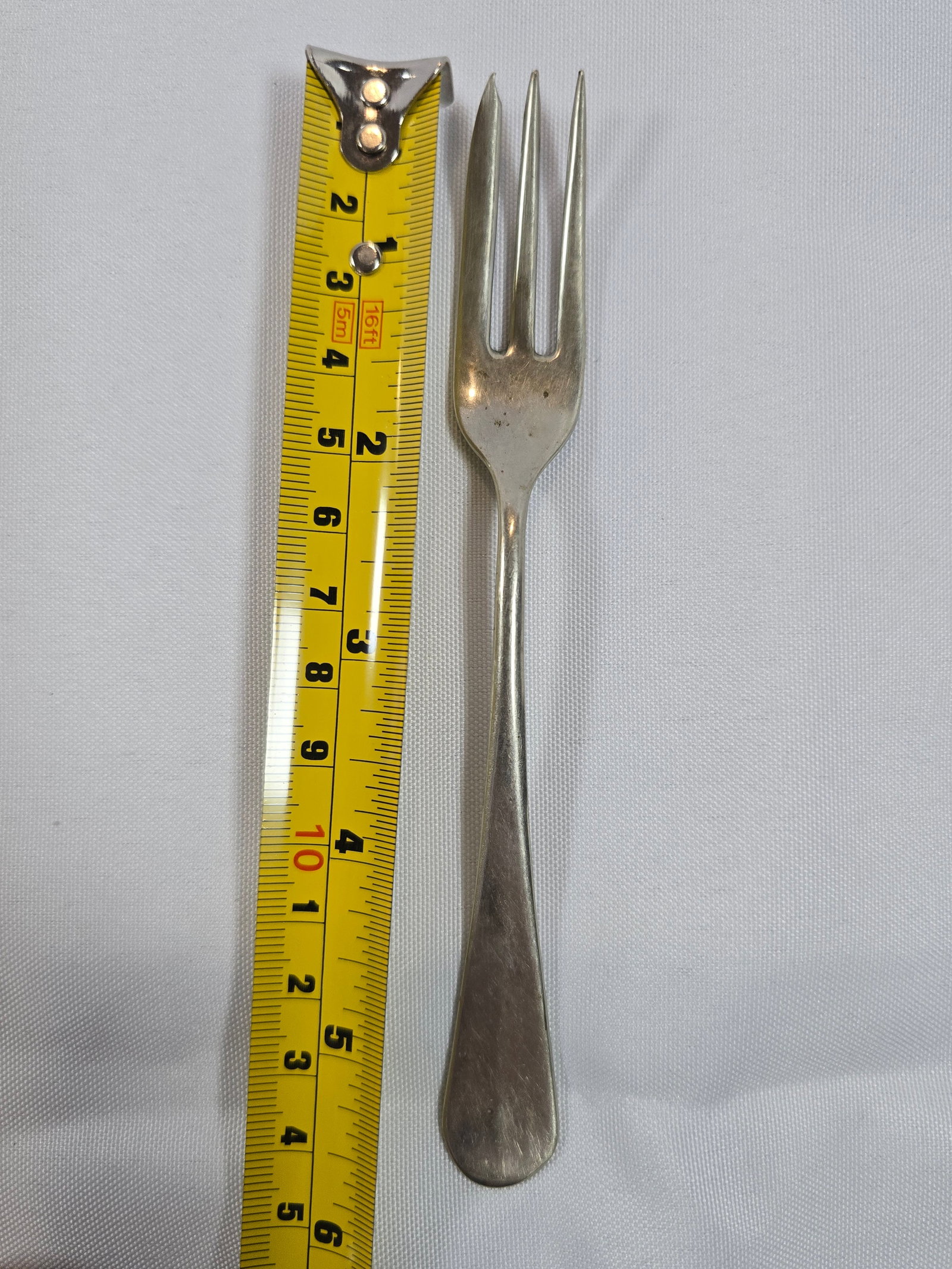 Set of Five Sterling Silver or Silver-Plated Forks - 3