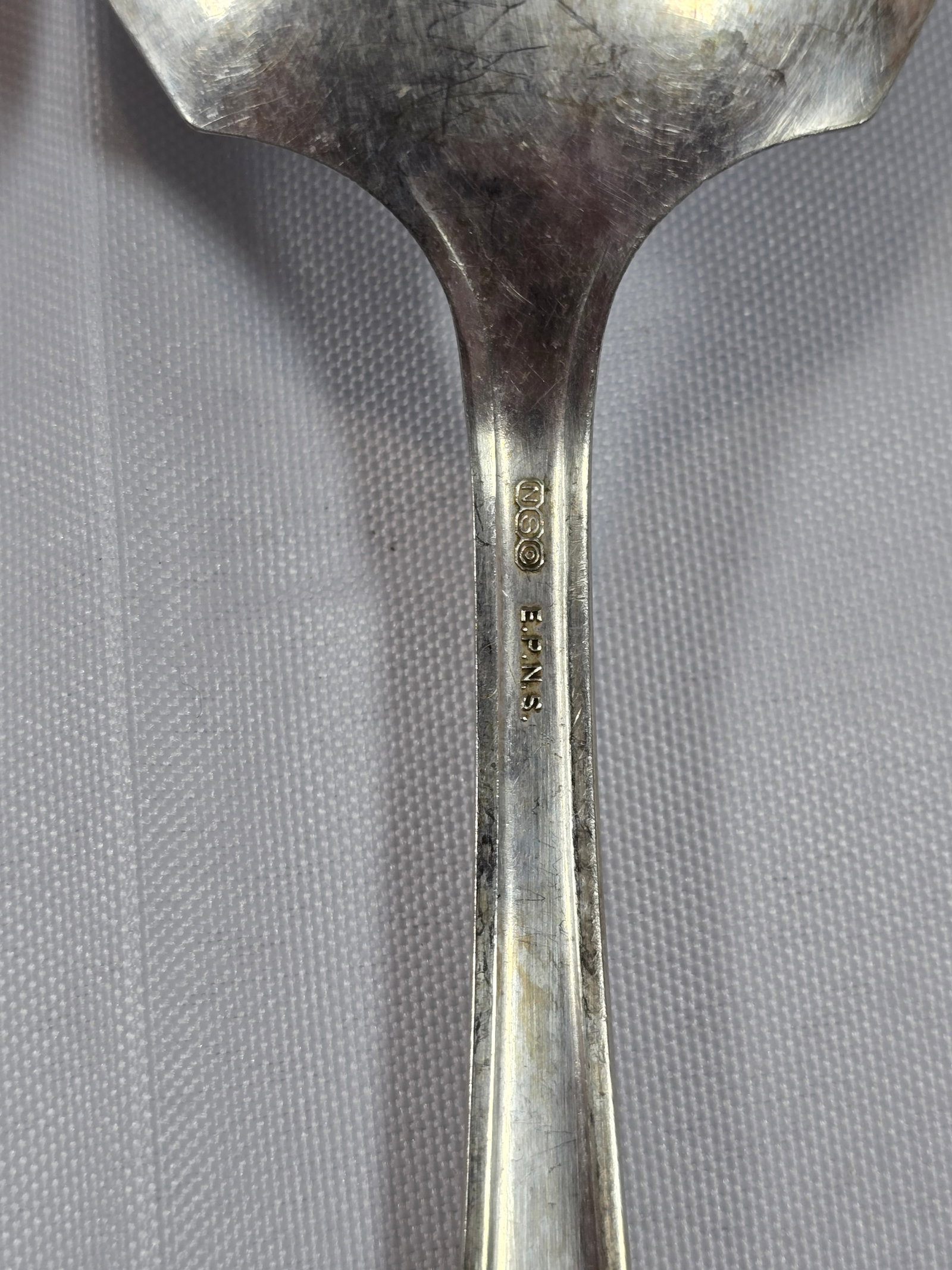 Collection of Antique Silver Plate Flatware with Tortoiseshell Handled Butter Spreader - 8