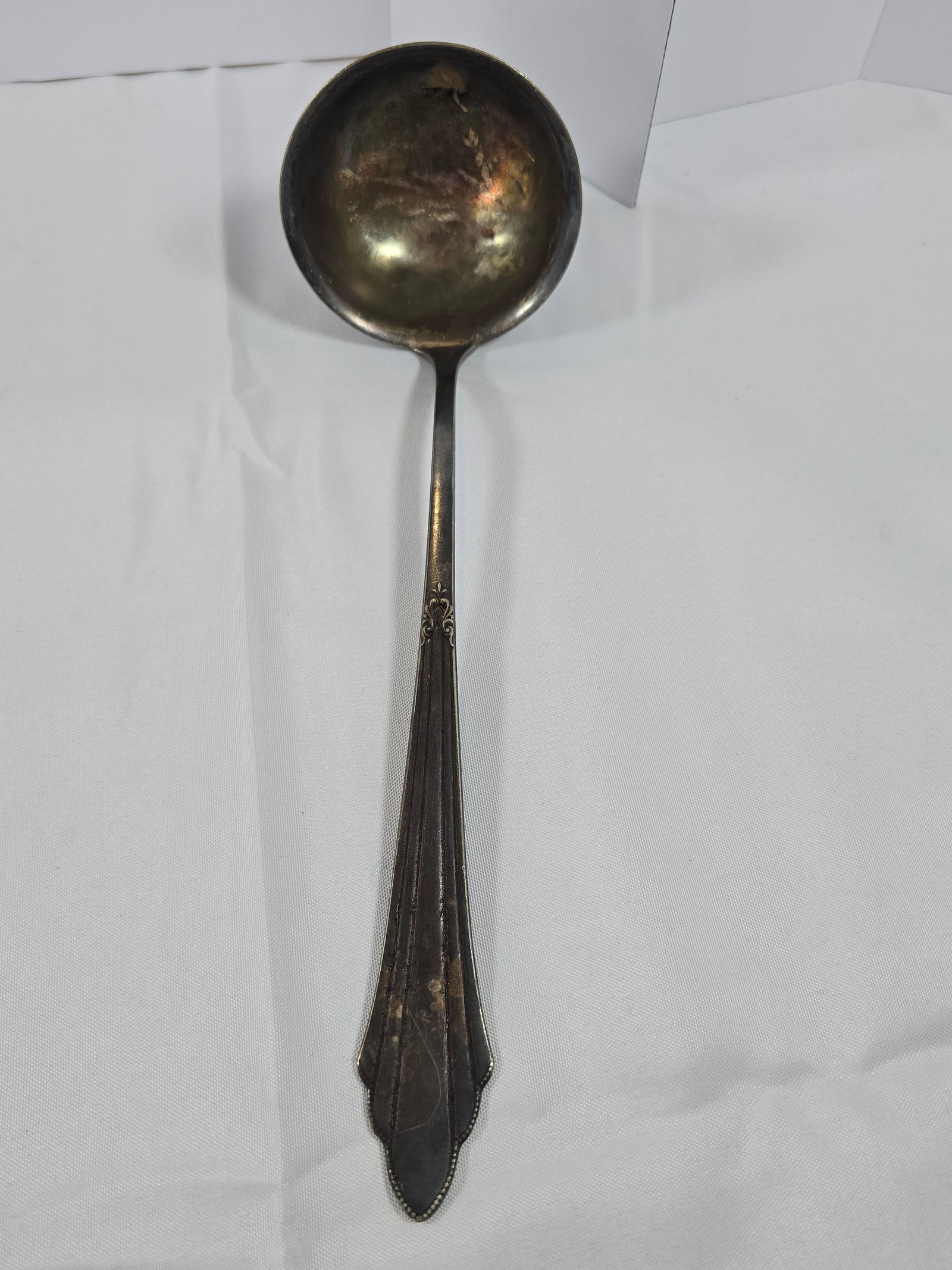 WMF 90 Silver Plated Ladles, Serving Fork, and Fish Server - 3