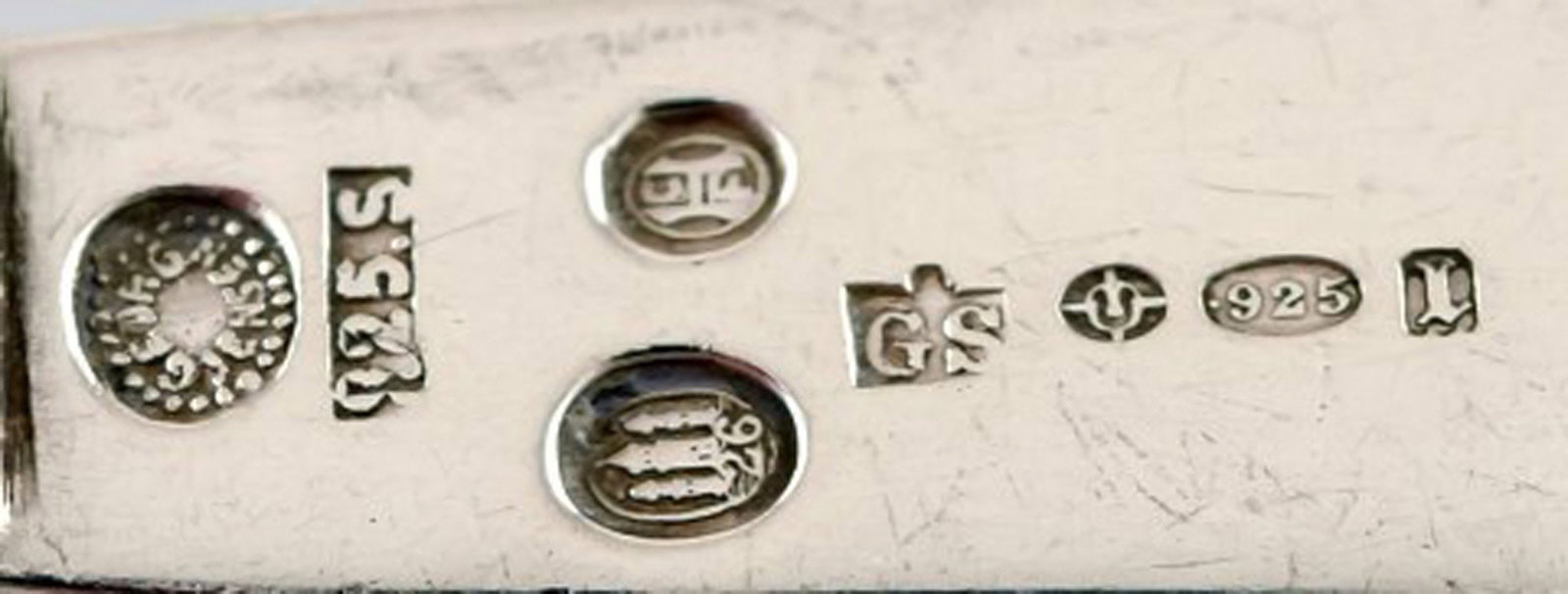 Georg Jensen "Acorn" butterknife all in sterling silver. 5 pieces in stock. - 4