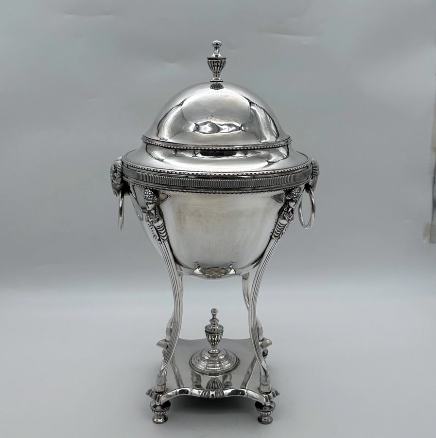 Early 19th Century Antique Old Sheffield Plate Tea Urn Circa 1805 - 5