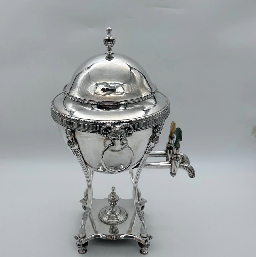 Early 19th Century Antique Old Sheffield Plate Tea Urn Circa 1805 - 6