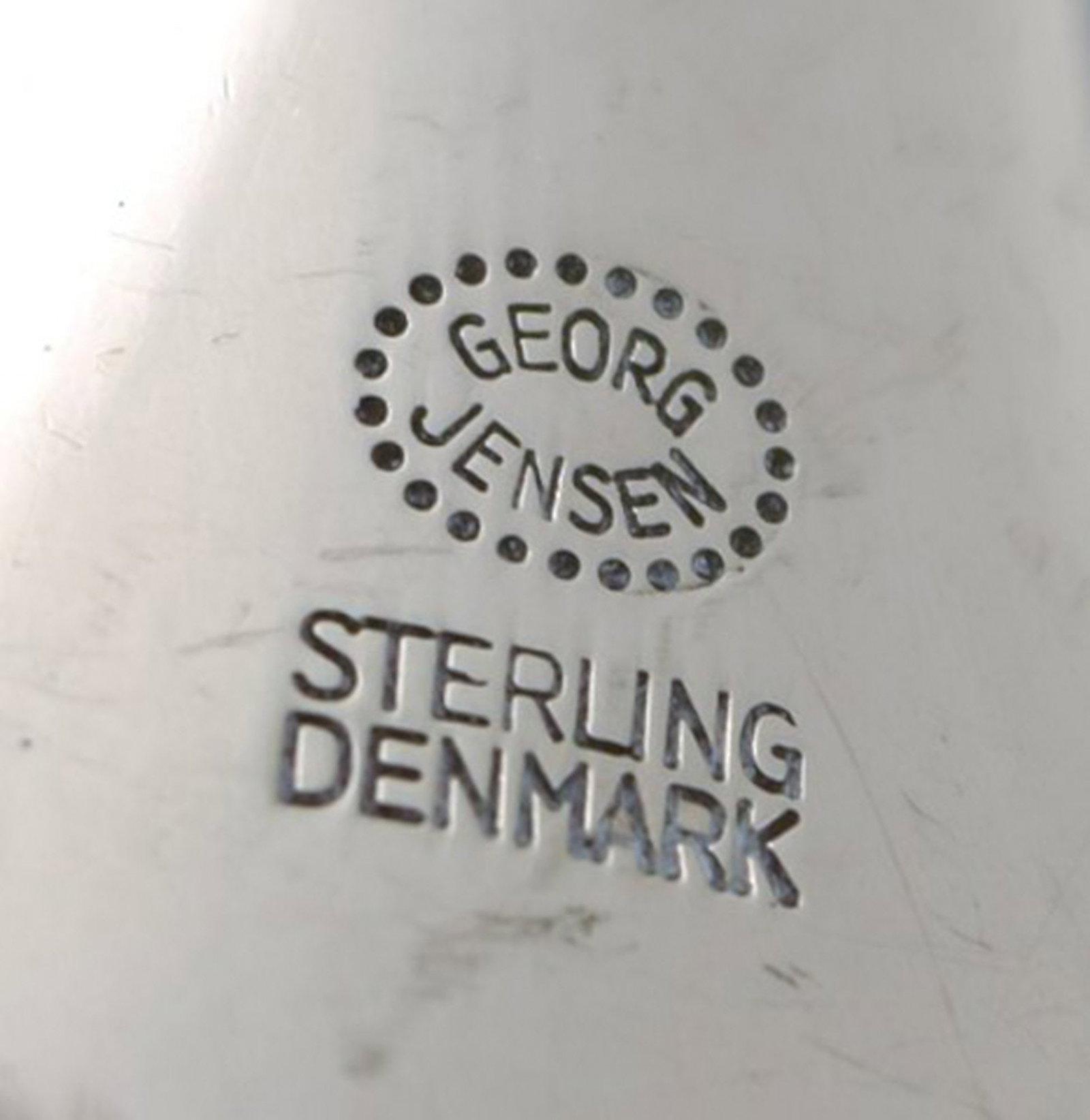 Magnus Stephensen for Georg Jensen. "Argo" dinner spoon in sterling silver. - 3