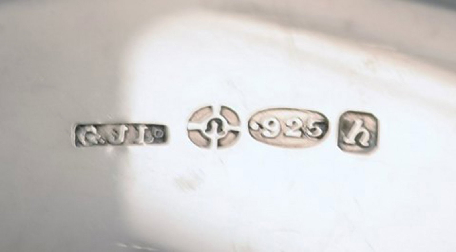 Magnus Stephensen for Georg Jensen. "Argo" dinner spoon in sterling silver. - 4