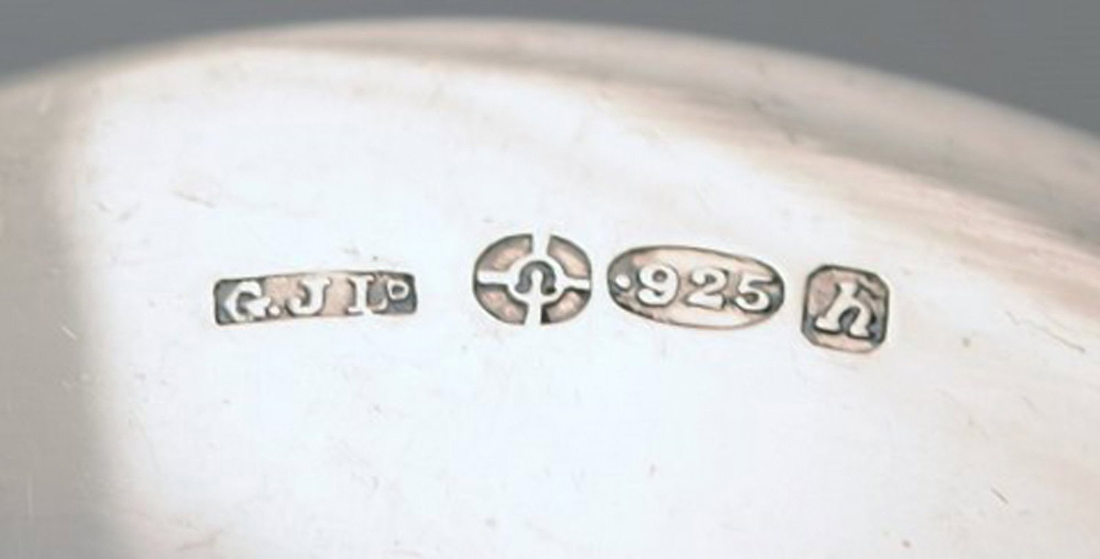 Magnus Stephensen for Georg Jensen. "Argo" dinner spoon in sterling silver. - 4