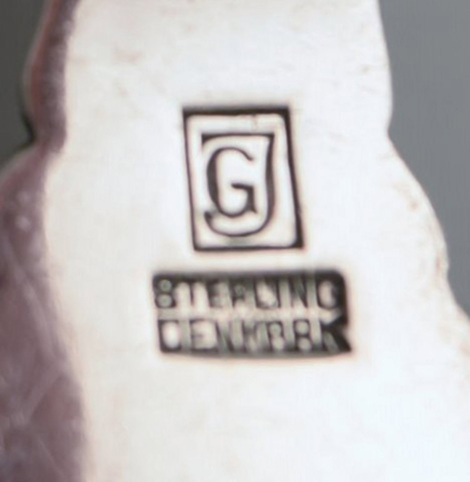 Georg Jensen serving spoon in full sterling silver, silverware, Georg Jensen Acanthus. Designed by - 4