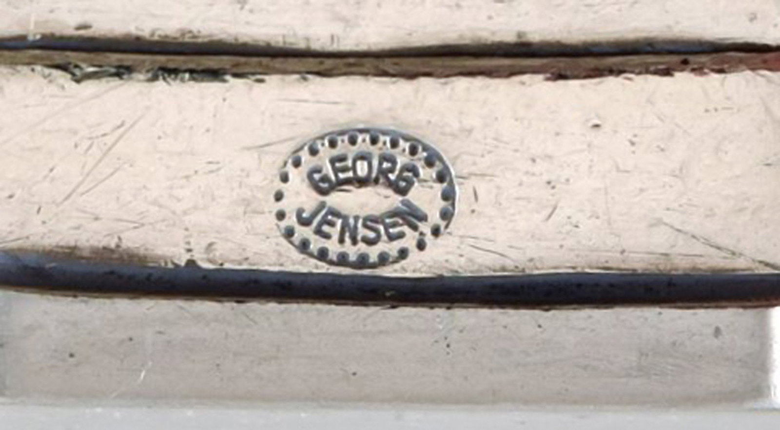 Georg Jensen Parallel. Dinner knife in sterling silver. - 4