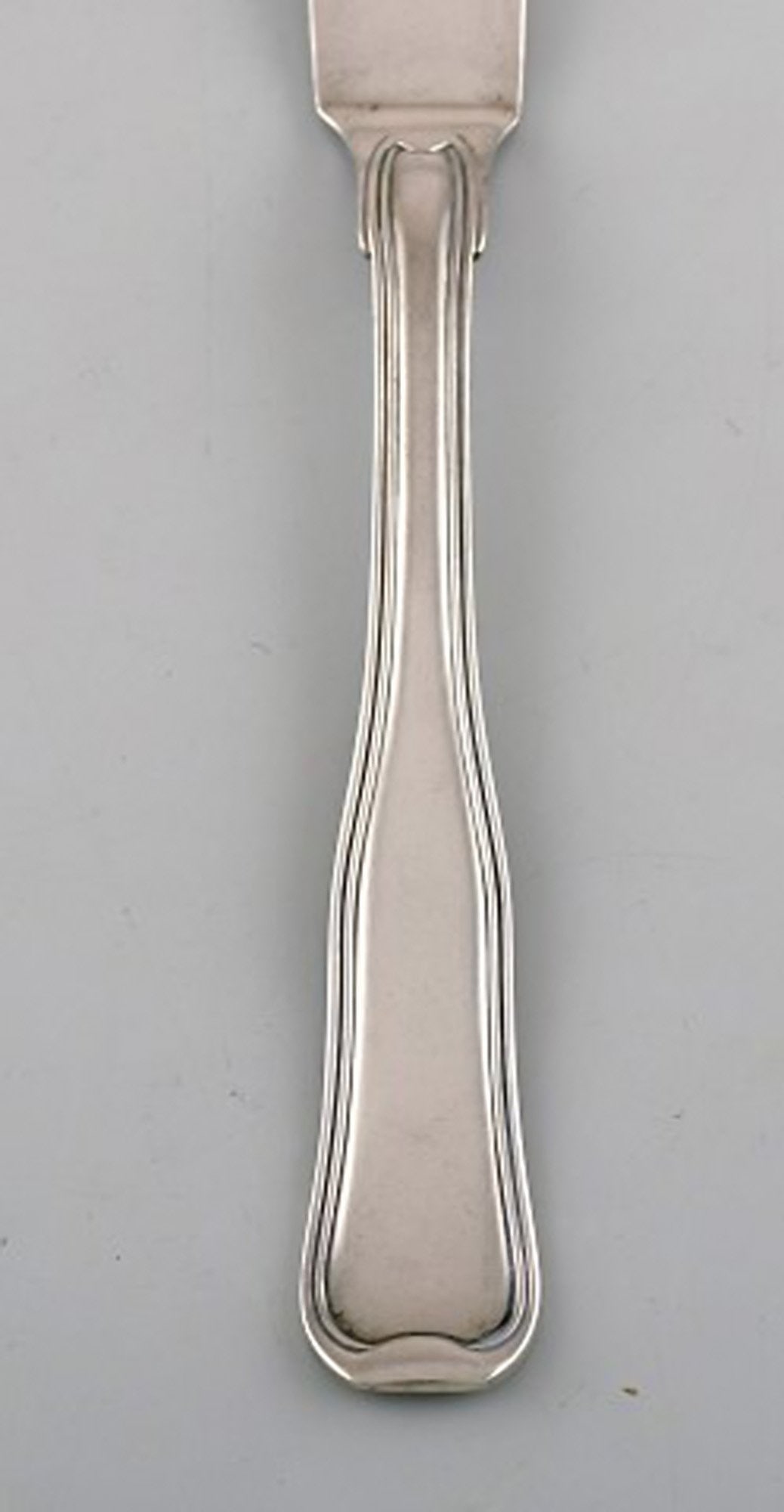Georg Jensen Old Danish fish cutlery in sterling silver. Complete for four people. - 3