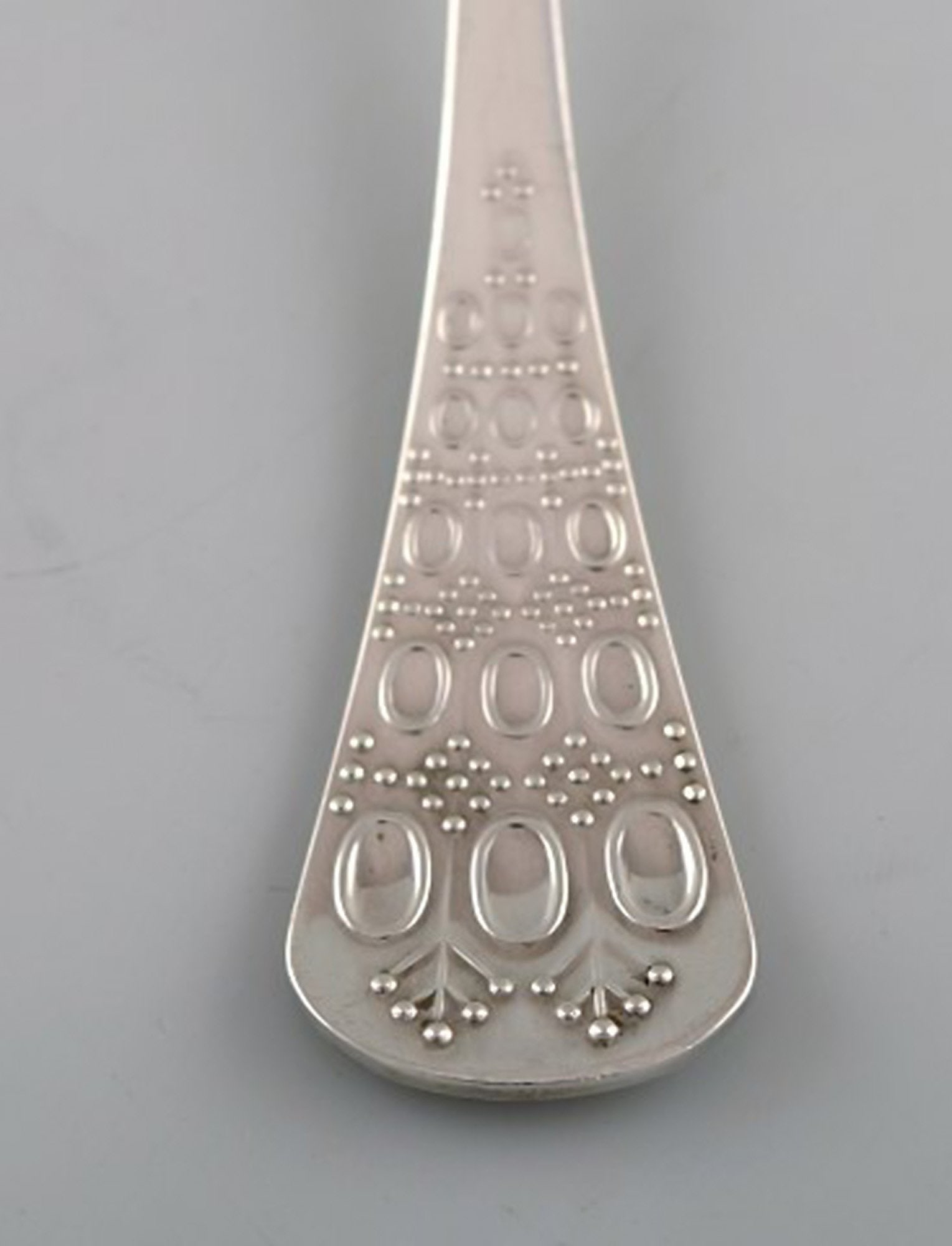 Bjørn Wiinblad, cutlery, 'Romanze' for Rosenthal, sterling silver. Designed in 1962. Pastry - 3