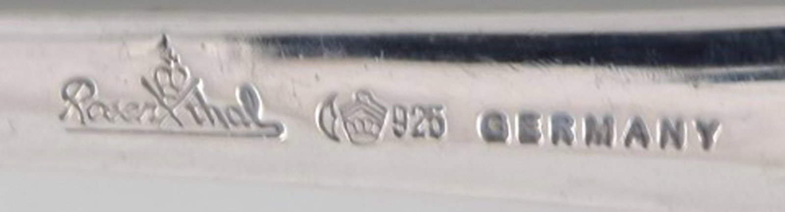 Bjørn Wiinblad, cutlery, 'Romanze' for Rosenthal, sterling silver. Designed in 1962. Pastry - 4