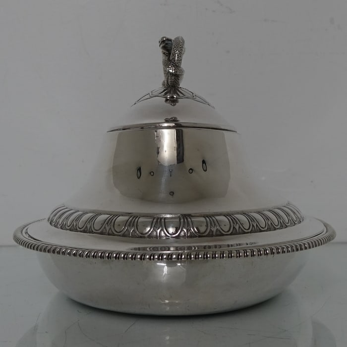 18th Century Antique Pair of George III Britannia Silver Oval Entree Dishes London 1796/7 Robert - 5