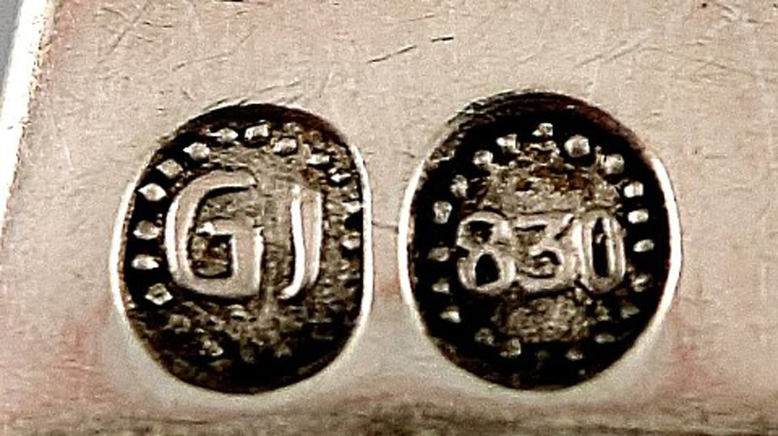 Georg Jensen Lily of the valley silver cake fork. - 3