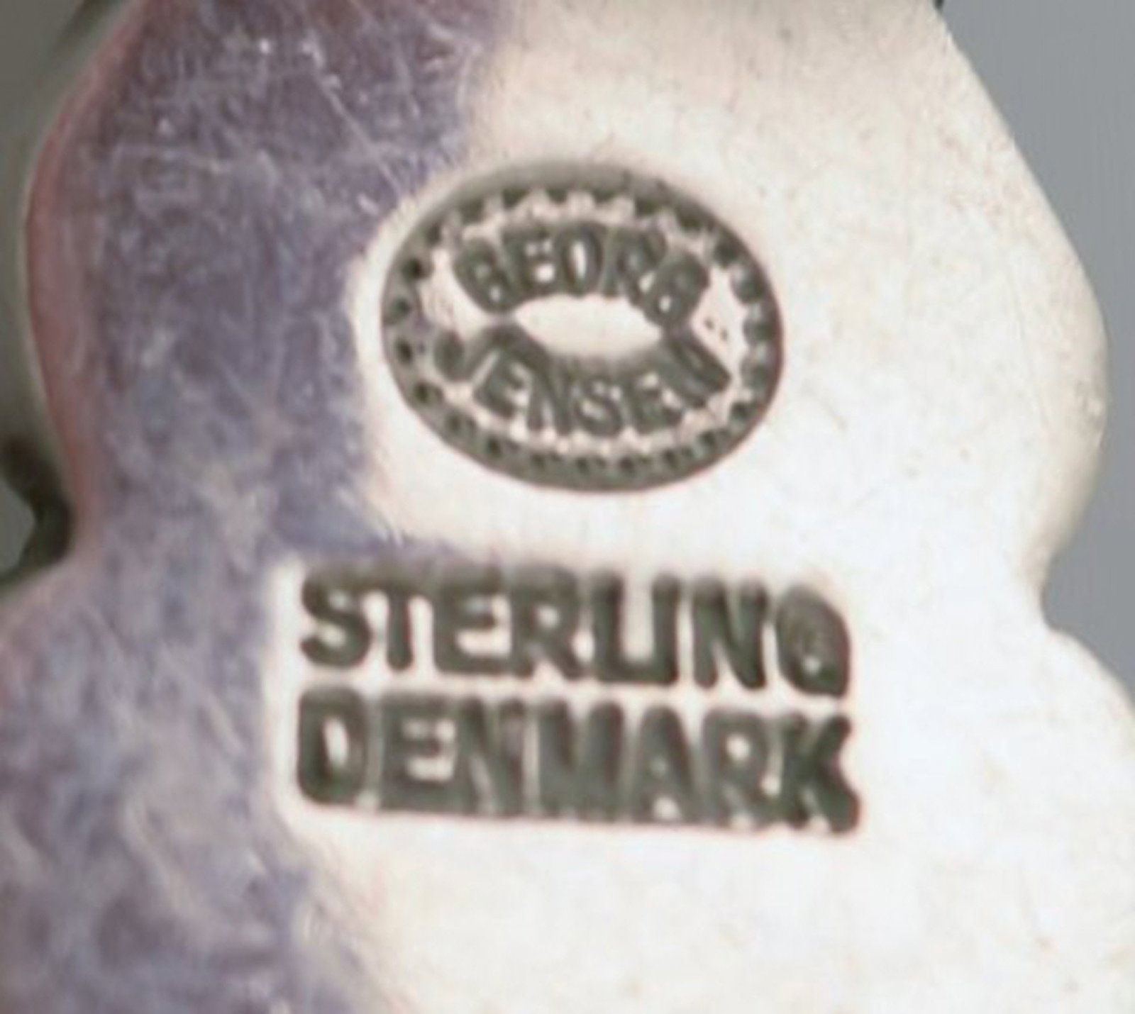 Georg Jensen "Acorn" fish fork in sterling silver. 8 pcs. in stock. - 4