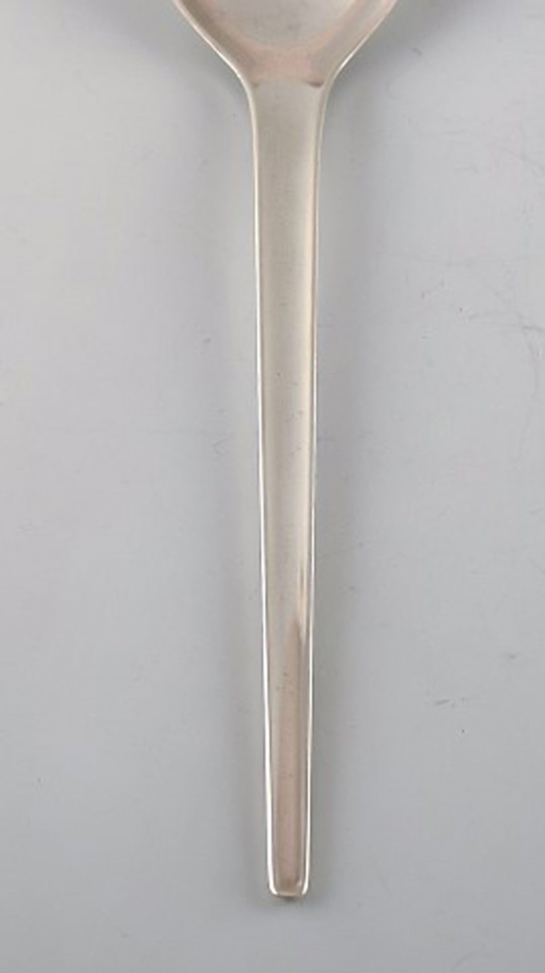 Magnus Stephensen for Georg Jensen. "Argo" soup spoon in sterling silver. - 2