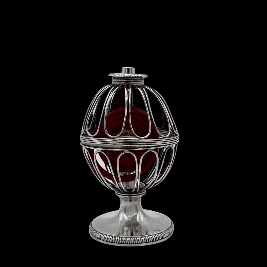 18th Century Antique George III Silver Wax Jack London 1797 Henry Greenway - 2