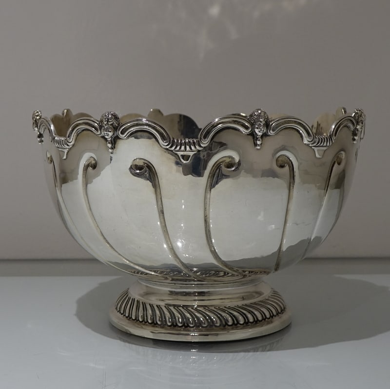 Early 20th Century Antique George V Sterling Silver Bowl London 1913 D & J Welby - 4