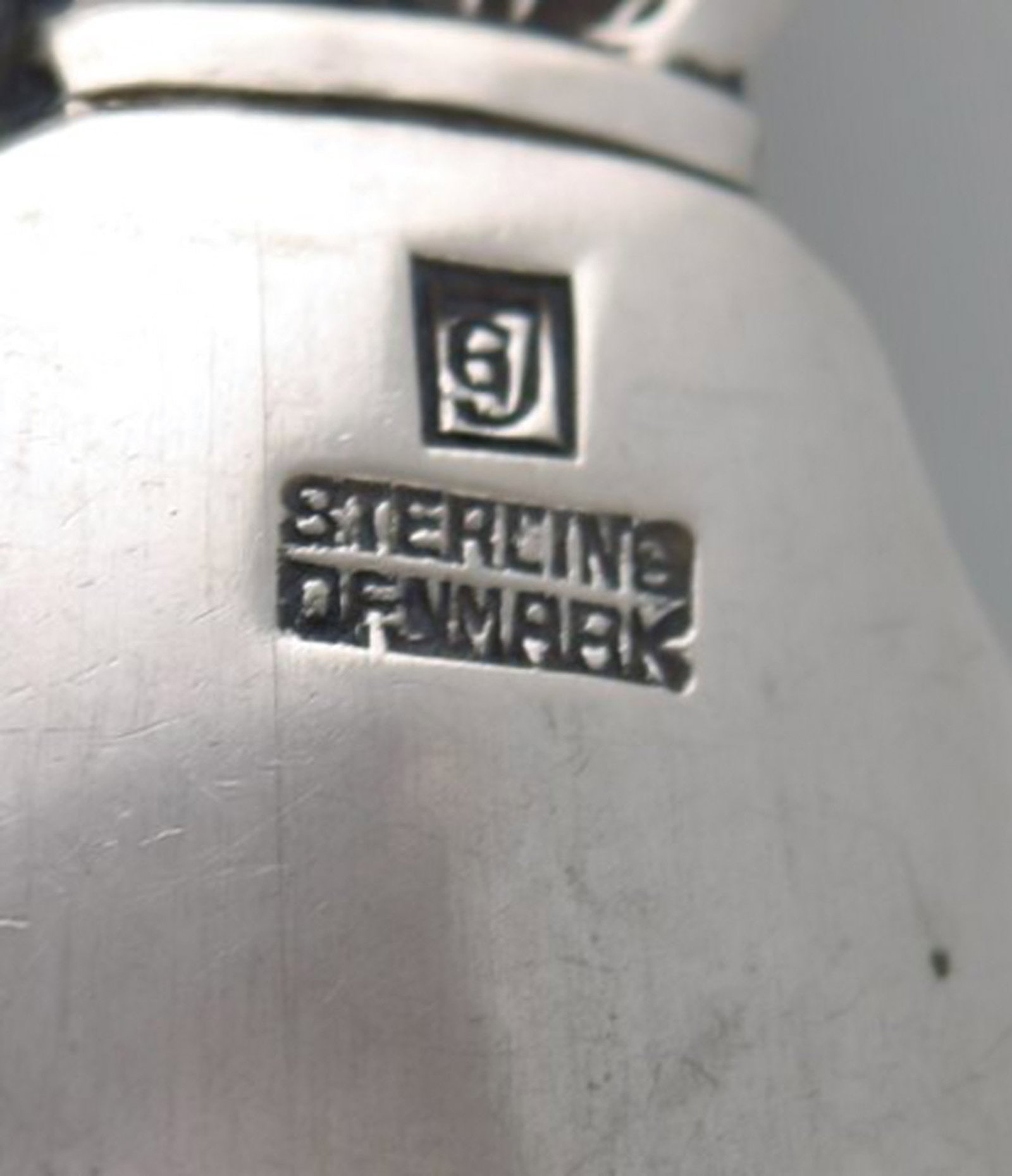 Georg Jensen "Cactus" dinner spoon in sterling silver. Dated 1933-44. - 4