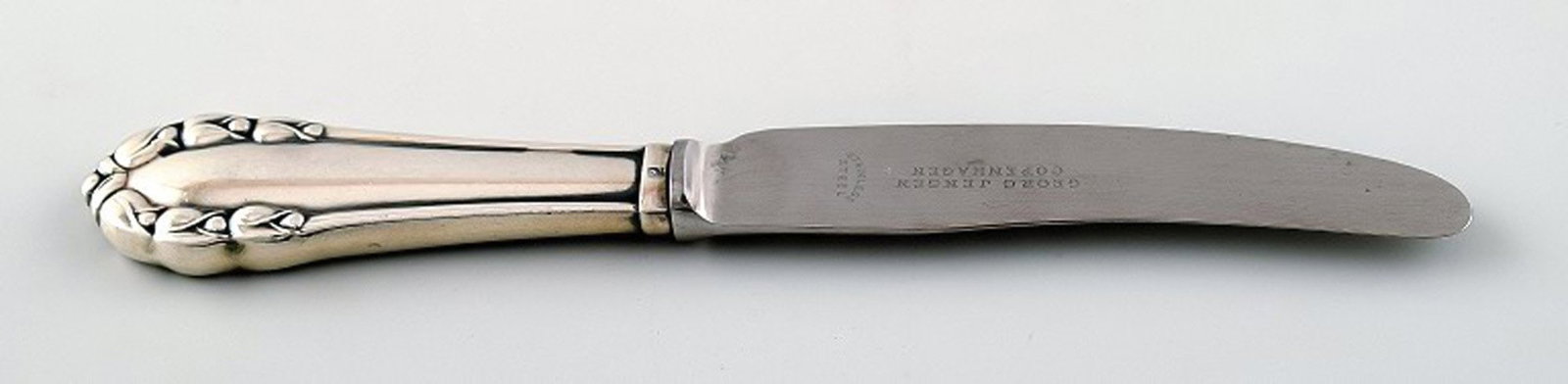 Georg Jensen three towers silver 830s. Lily of the valley cutlery. Fruit Knives. 10 pcs. in stock. (1 of 3)