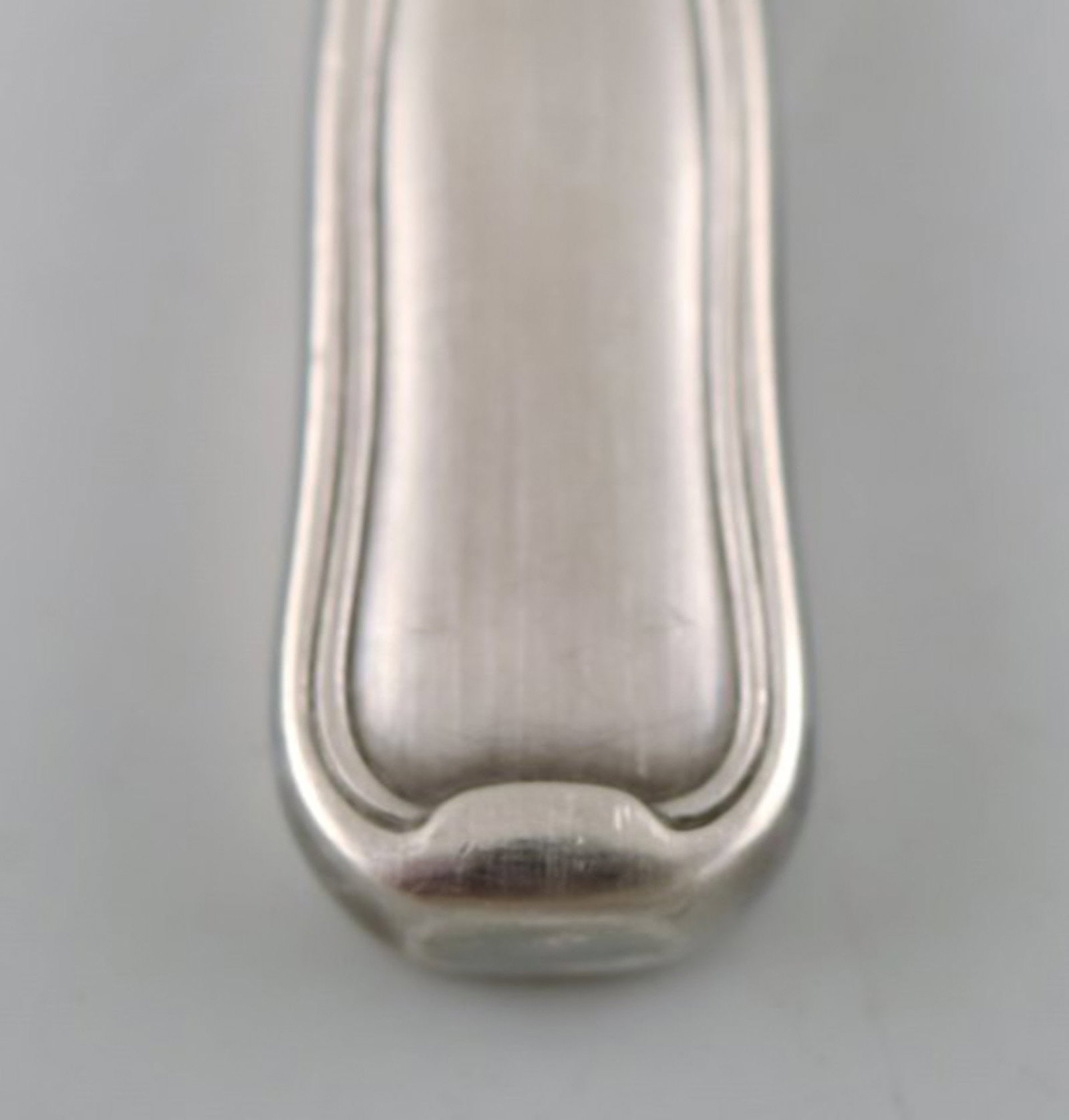 Georg Jensen Old Danish travel knife in sterling silver and stainless steel. - 3