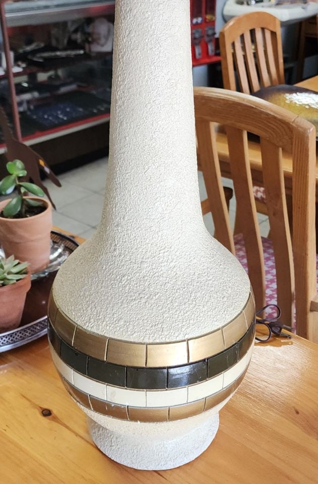 Stunning Tall Vintage mid-century modern ceramic lamp - 3