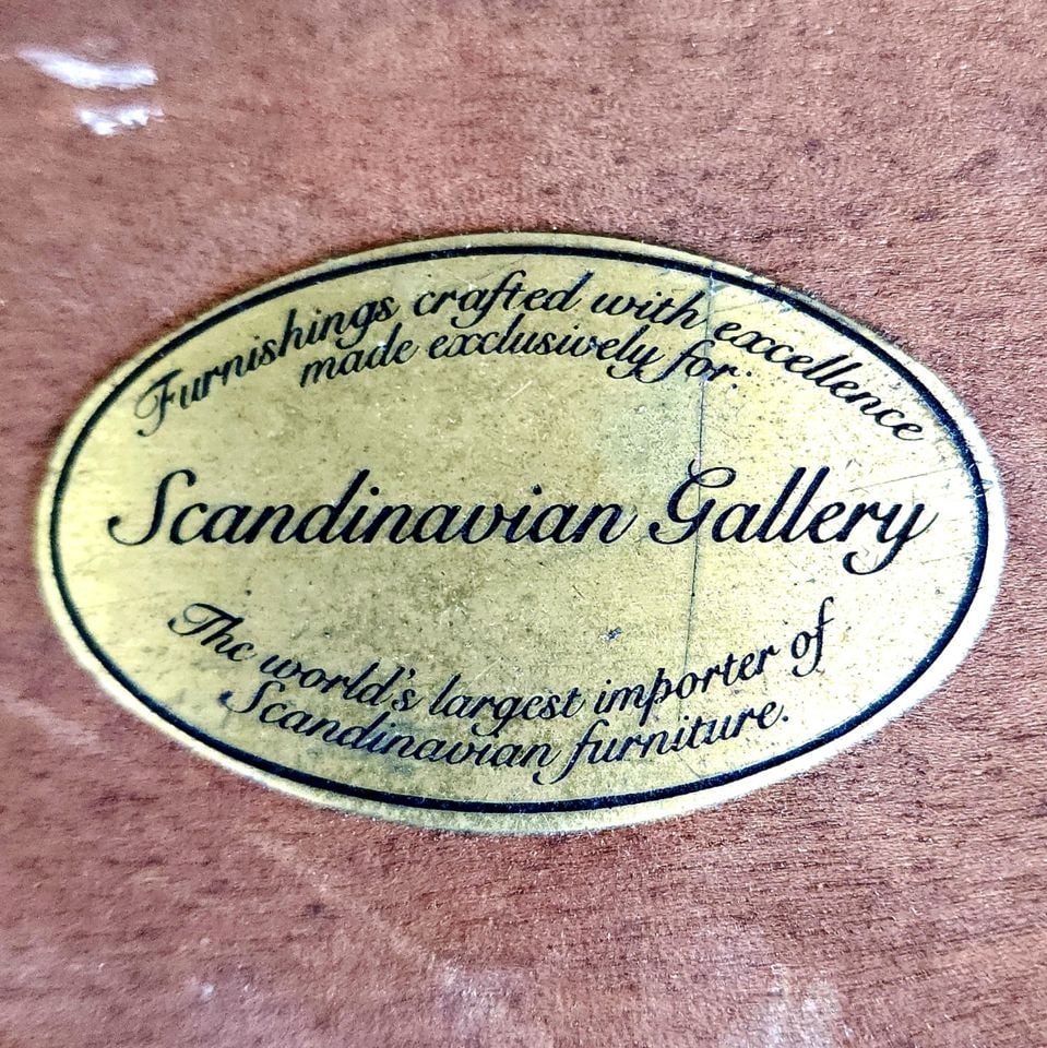 Go back to the 60s & 70s w/ this MCM Scandinavian Gallery teak coffee table. 27.5" Square x 18.5 H. - 8