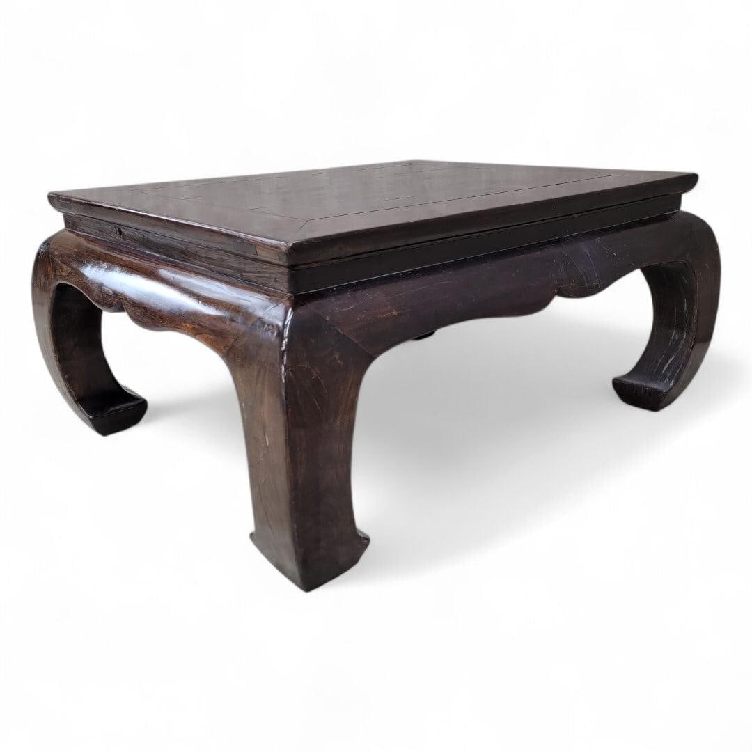 Antique Shanxi Province Lacquer Elm Coffee Table - 3