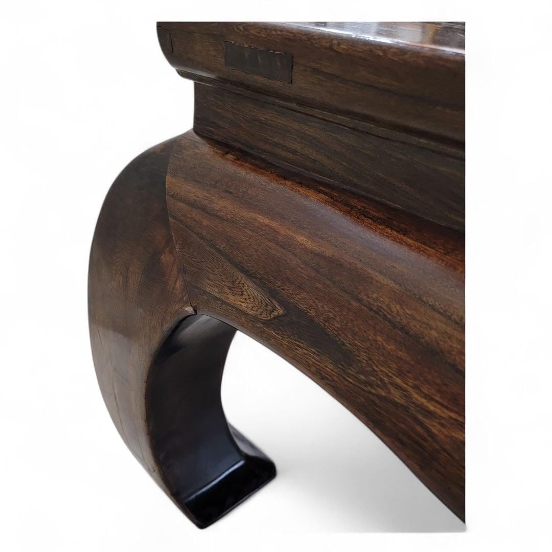 Antique Shanxi Province Lacquer Elm Coffee Table - 6