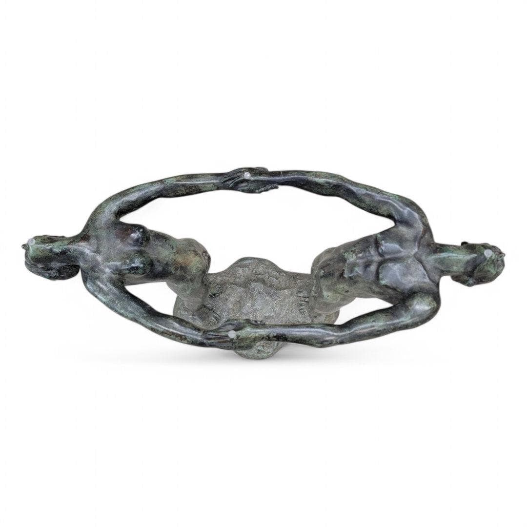 Vintage Art Deco Maude Sherwood Jewett Attributed "Man & Woman" Table - 5