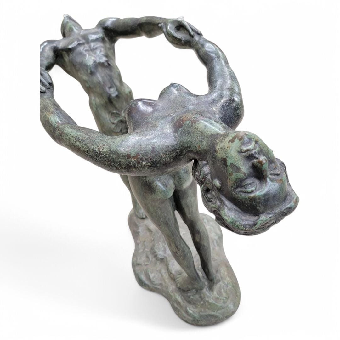 Vintage Art Deco Maude Sherwood Jewett Attributed "Man & Woman" Table - 6