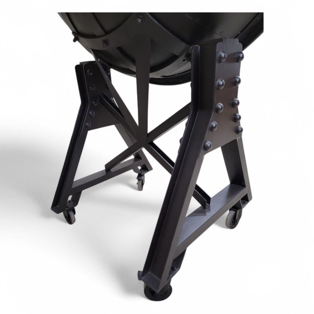 Industrial Modern Cannonball Bar Cabinet - 7