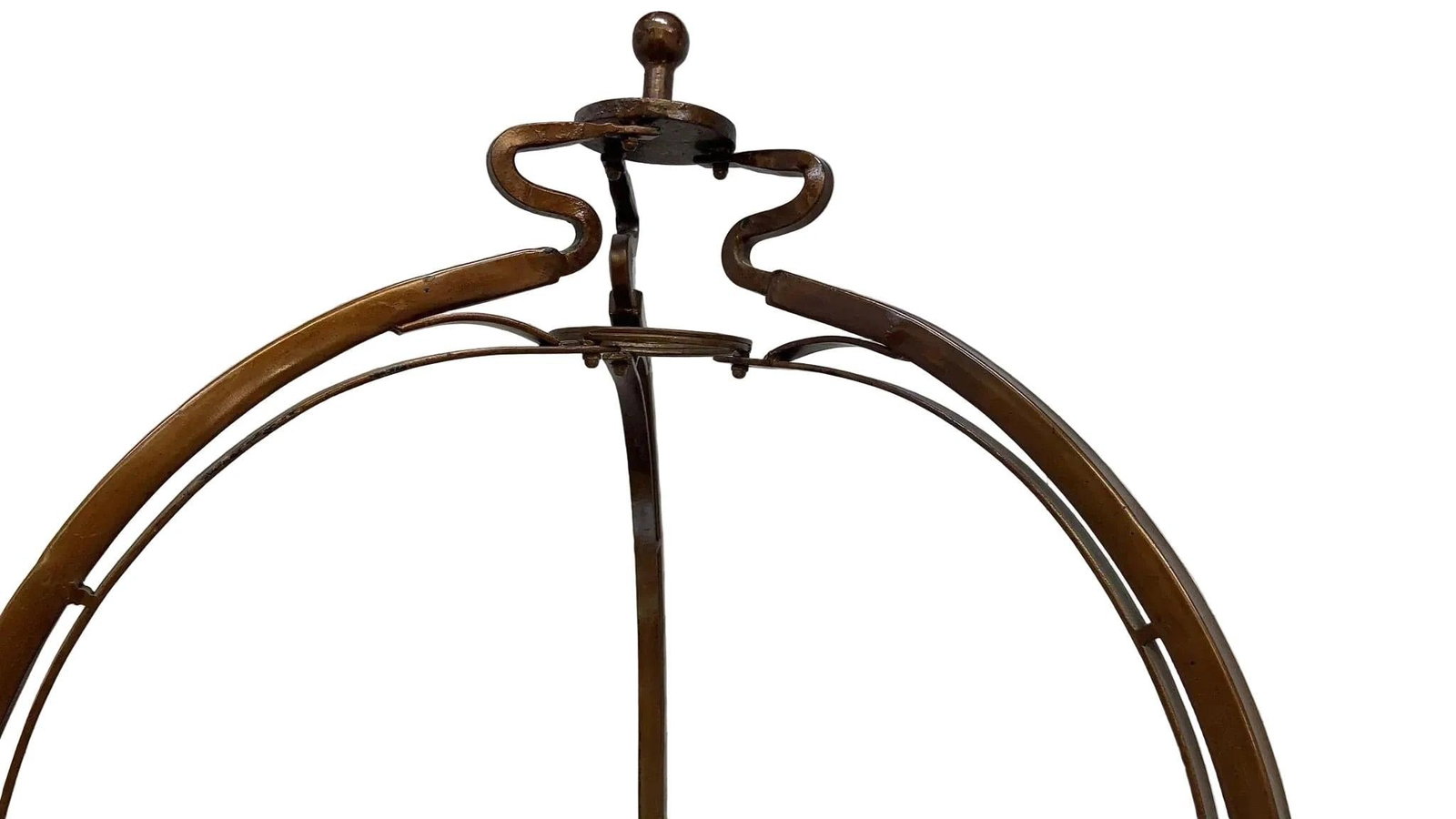 Vintage Victorian Style Circular Glass Shelf Boutique/Closet Display Stand - 2