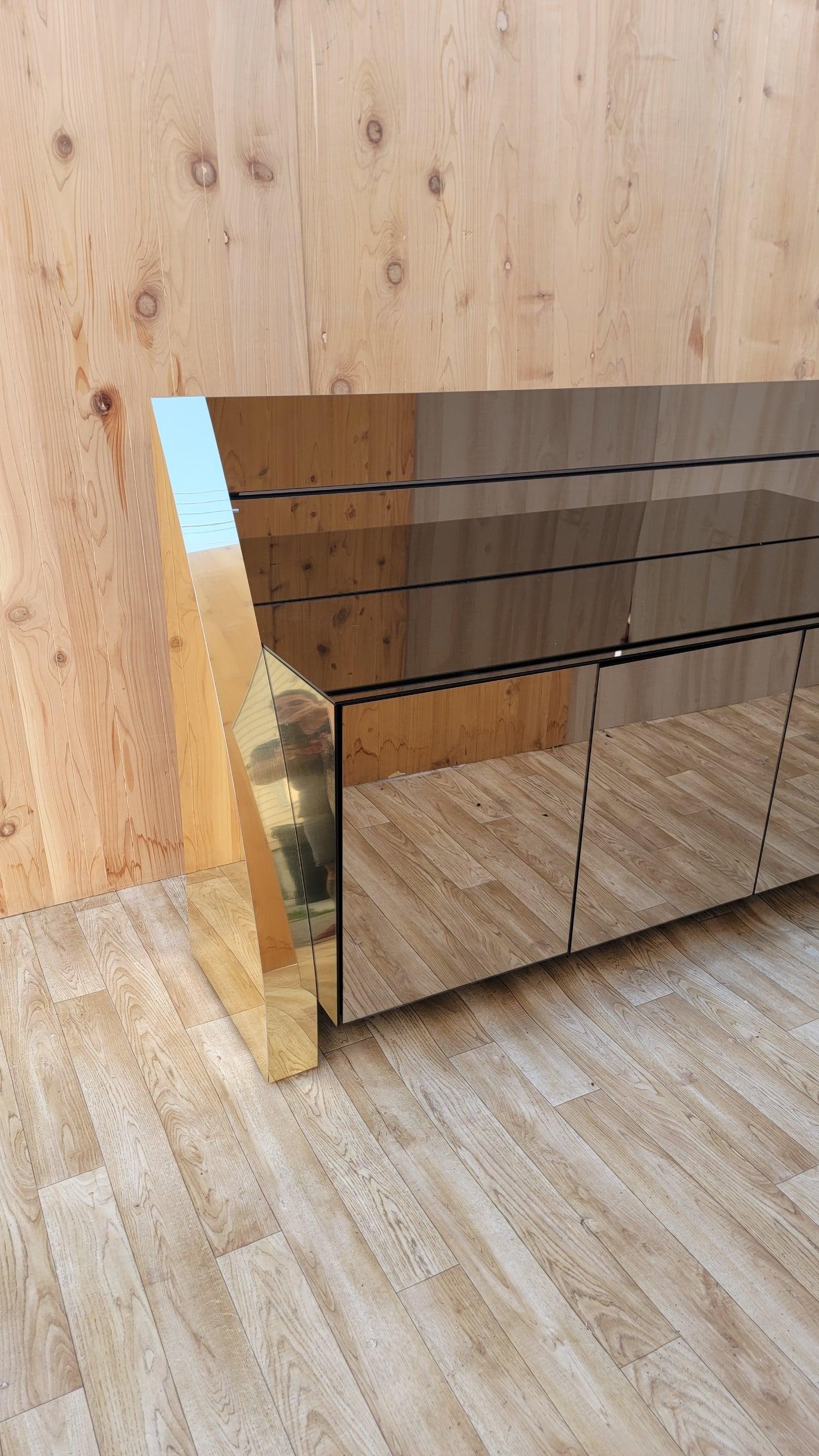 MCM Mirrored Credenza by Ello - 8