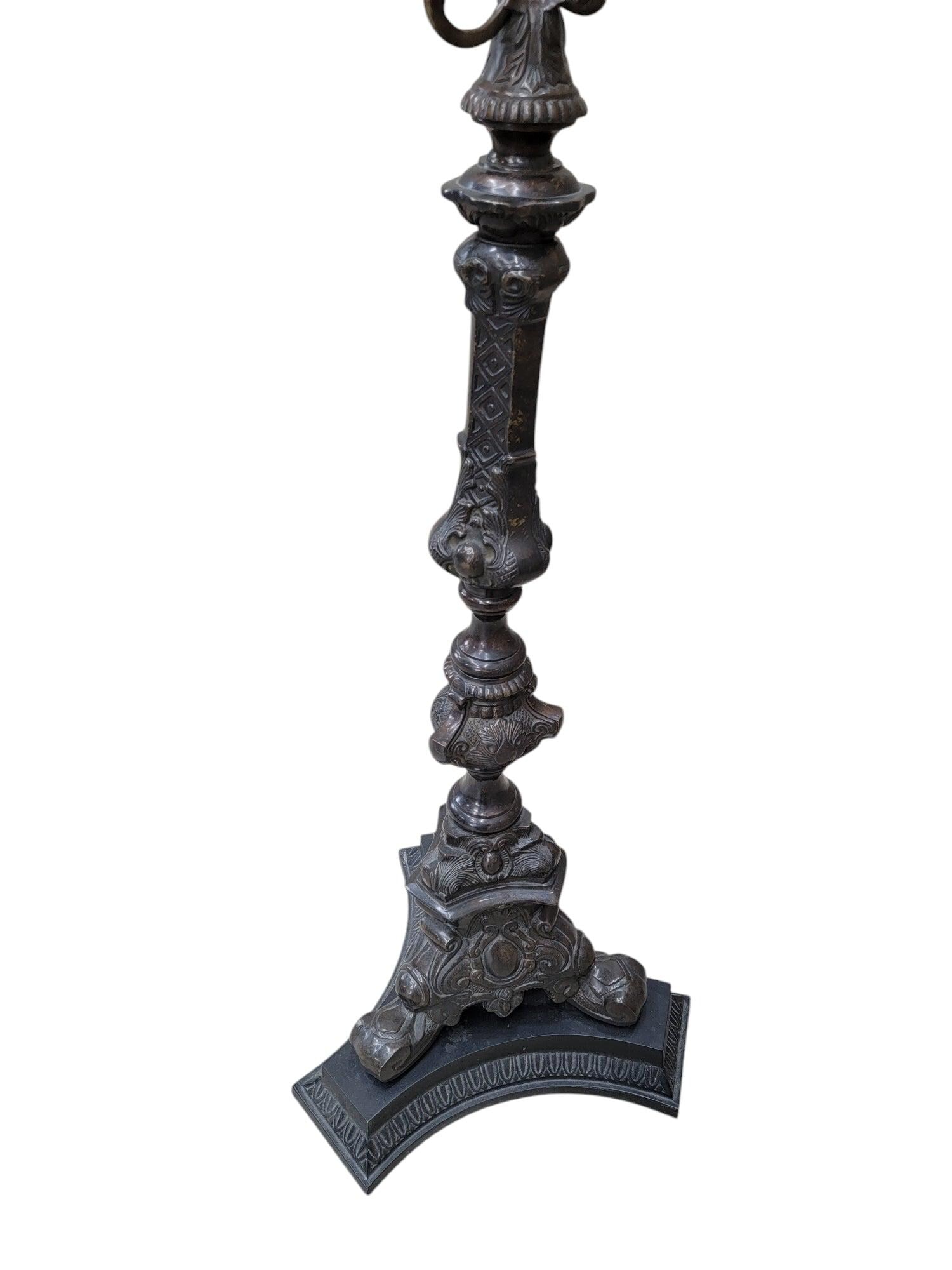 Vintage Gothic Style Lecturn/Music Stand by Maitland Smith - 7