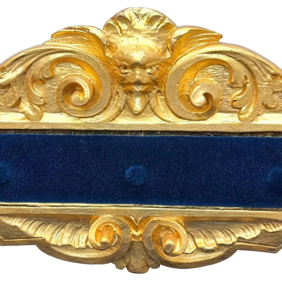 Antique Federal Style Carved Swan and Eagle Carousel Bench Newly Reupholstered - 9