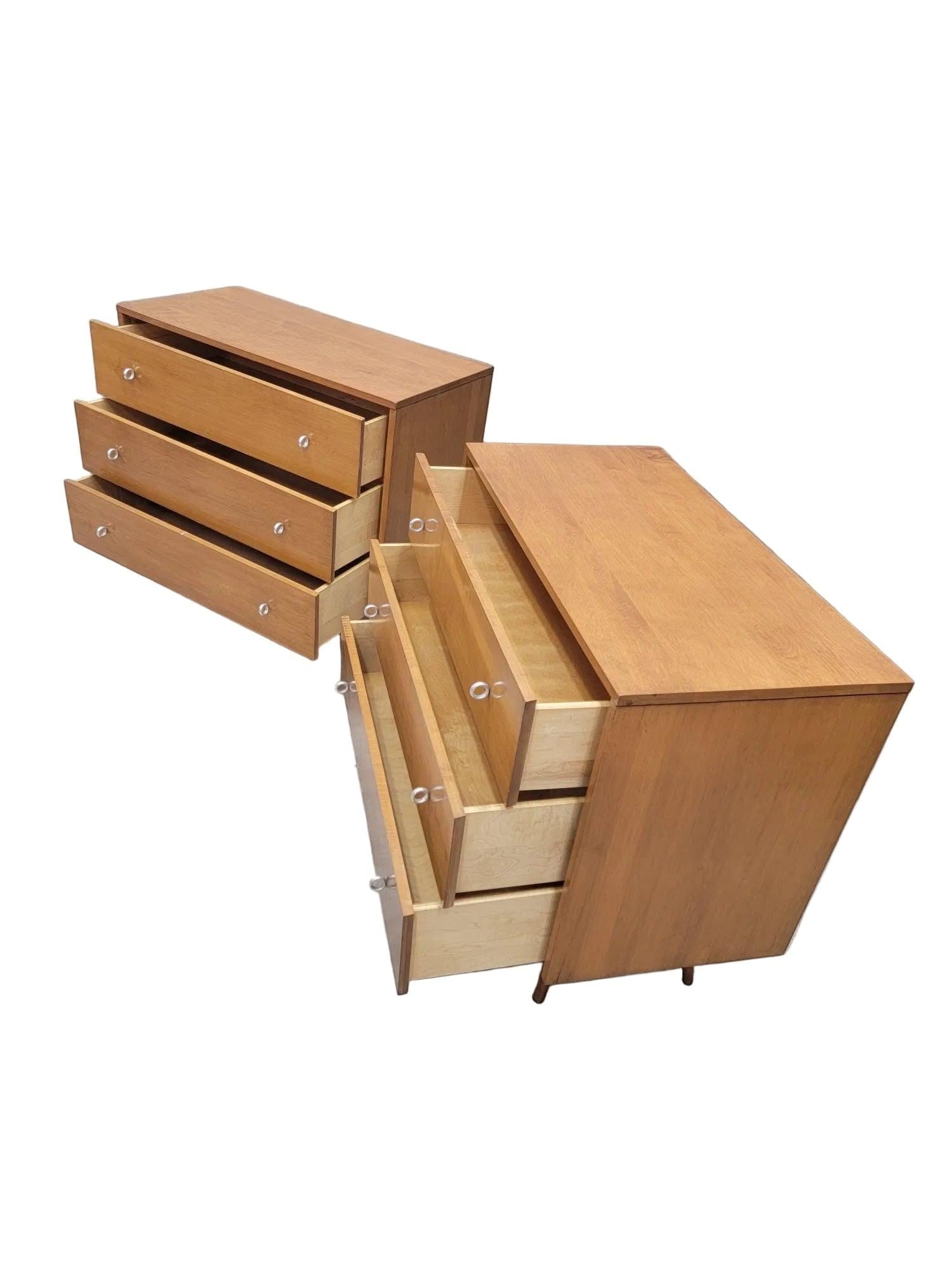 MCM Chest Dressers by Paul McCobb - Pair - 7