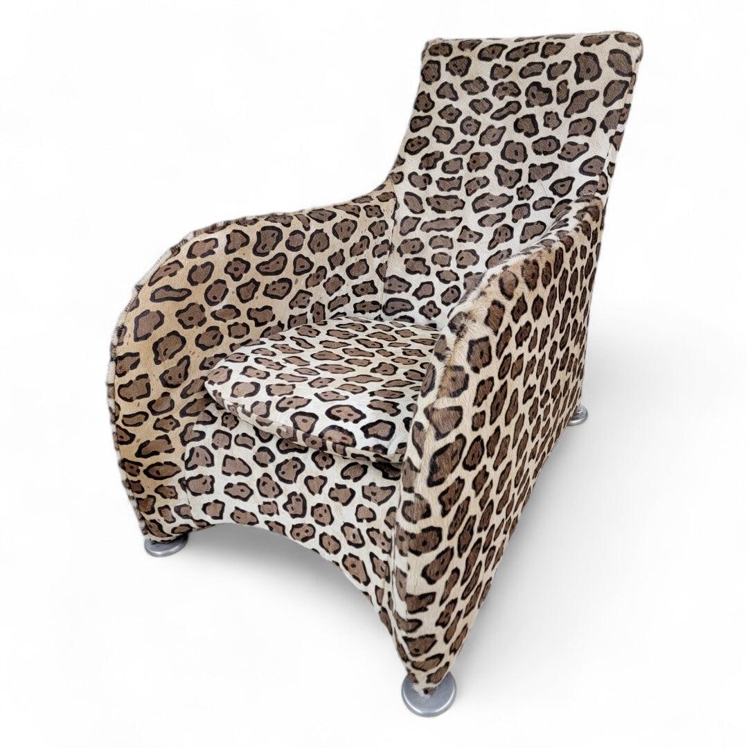 Modern Gerard Van Den Berg for Montis Lounge Chair and Ottoman Newly Reupholstered - 5