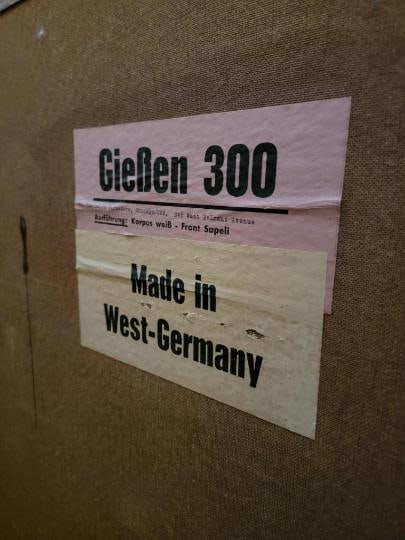 MCM German Lacquered Storage Wall Unit - 9