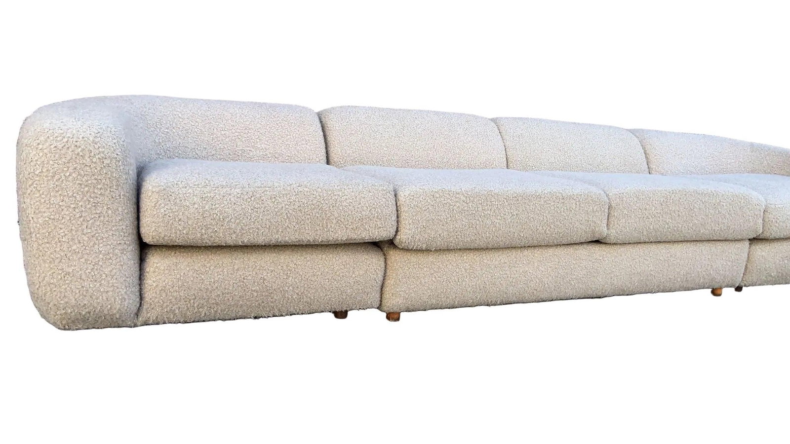 MCM Sofa with Pullout Bed Newly Reupholstered by Karpen - 7