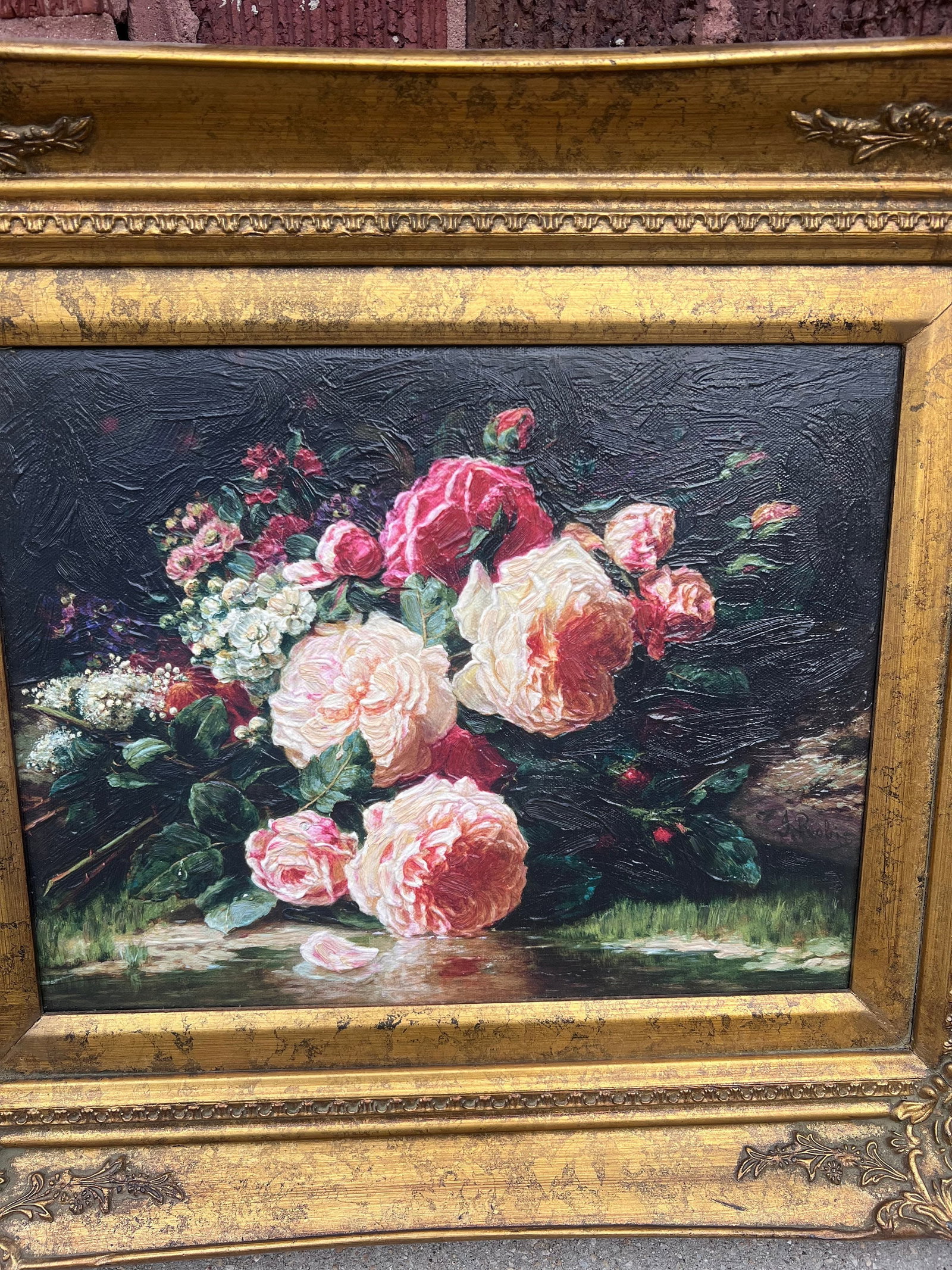 Antique Jean Baptiste Robie June Days Painting Edition #53/4950 - 5
