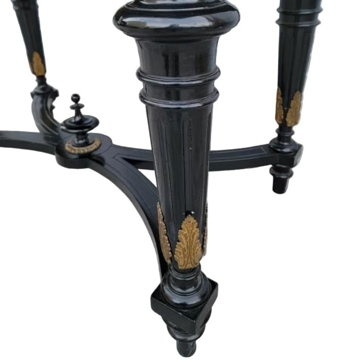 Vintage French Napoleon III Style Bonheur Du Jour Writing Desk - 5