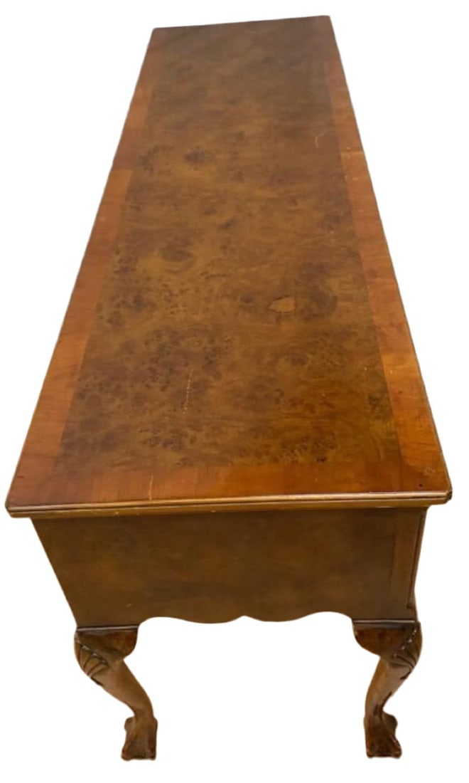 Antique Victorian Style Burl Sideboard - 2