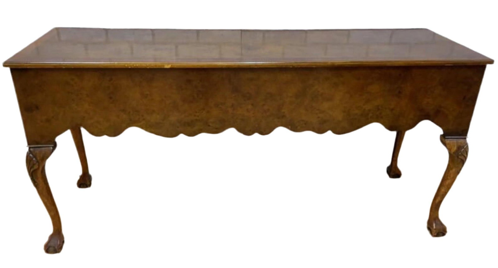 Antique Victorian Style Burl Sideboard - 4