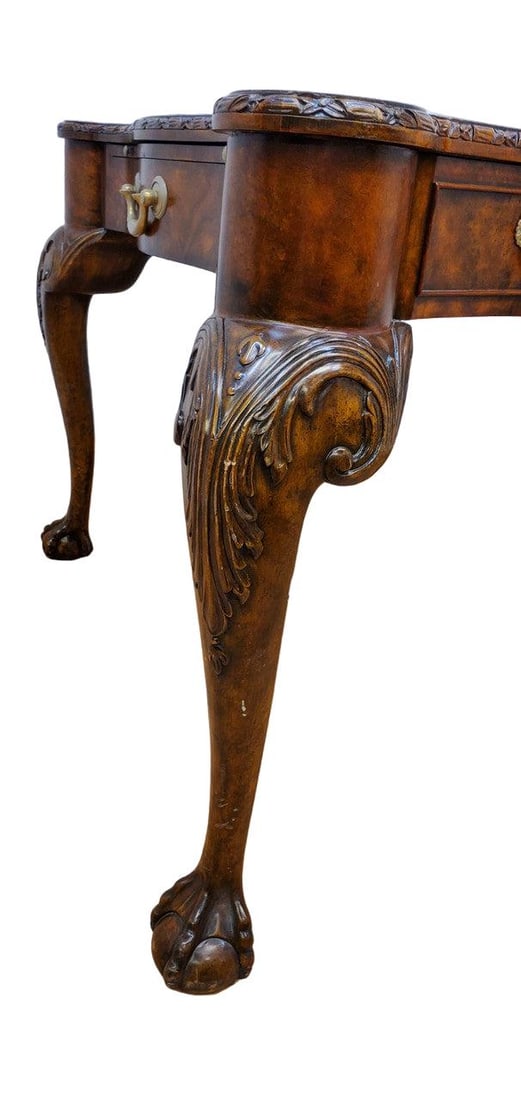 Vintage Chippendale Style Desk by Maitland Smith - 7